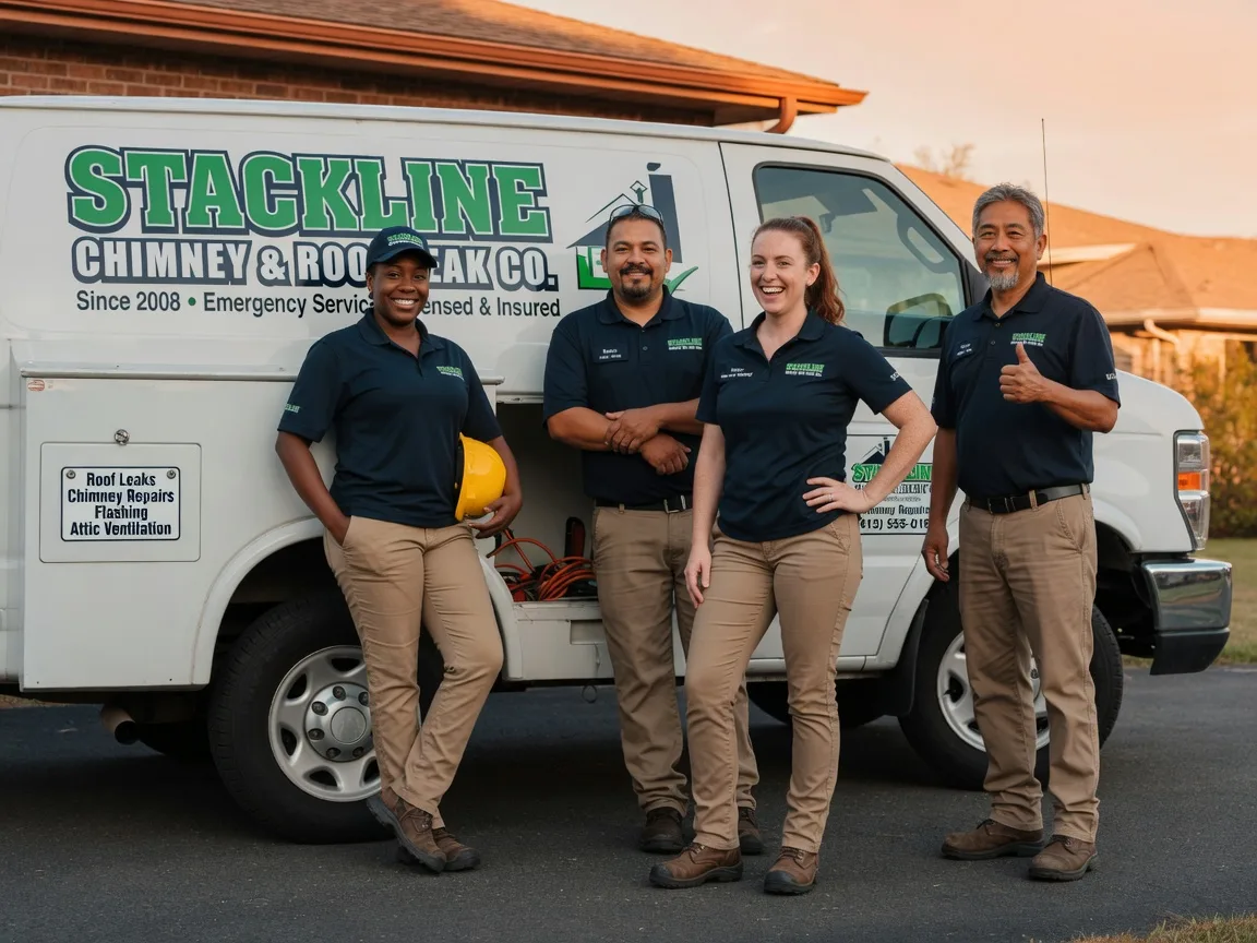 Chimney flashing repair company in Salemburg, NC